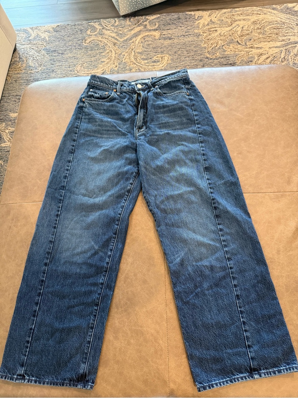 Mother Half pipe Wide-Leg Women's Jeans